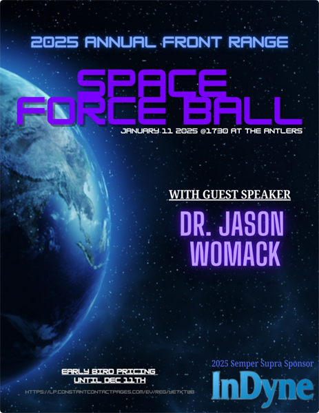 InDyne as 2025 Semper Supra Sponsor at Annual Front Range Space Force Ball